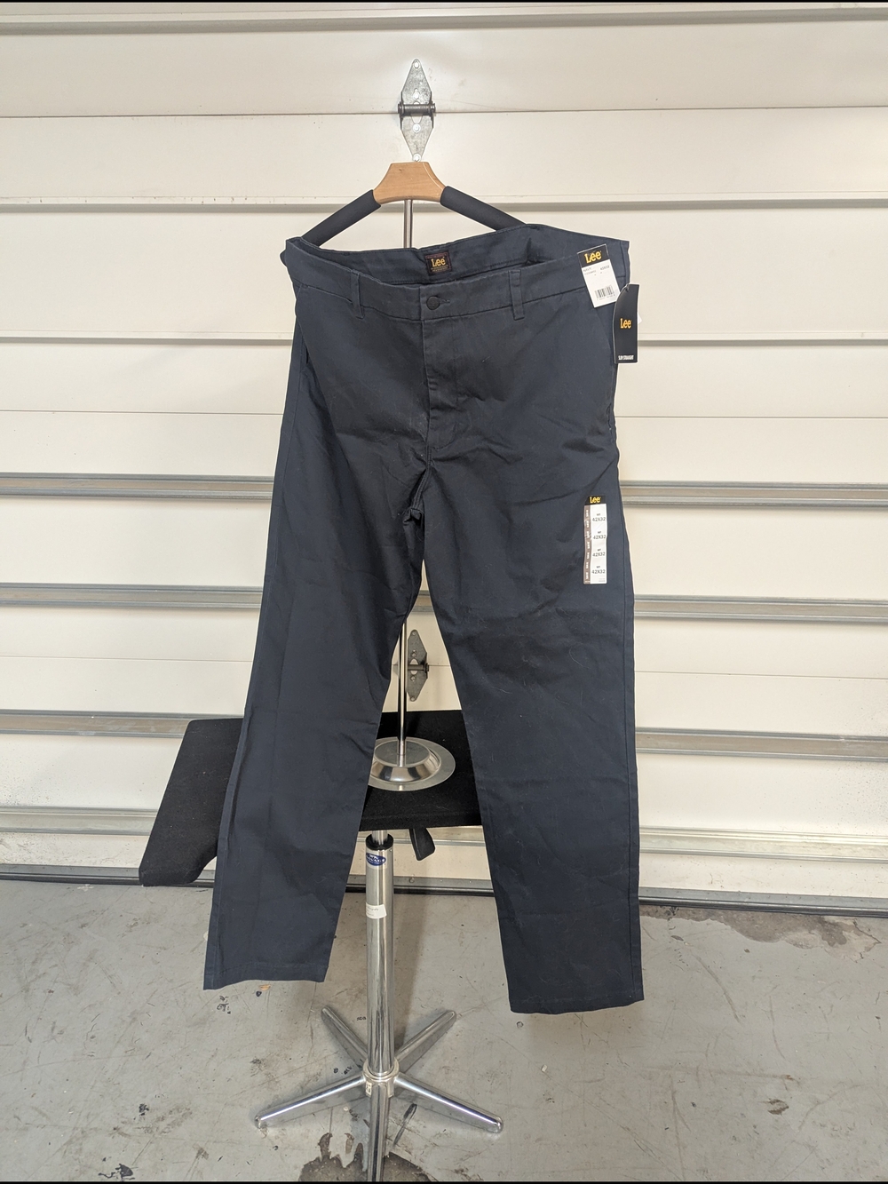 Lee Men’s Straight Fit Black Pants